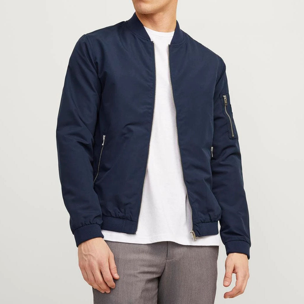 JACK & JONES  BOMBER BLEU NUIT