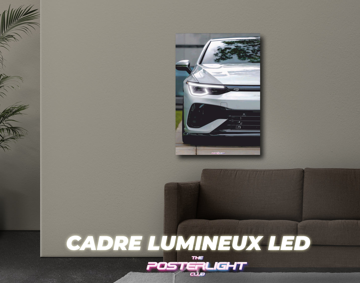 CADRE LUMINEUX LED 3D M