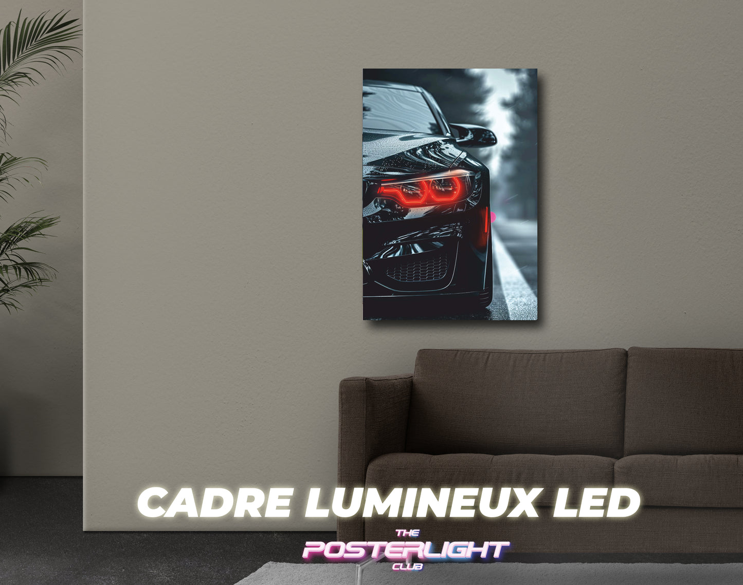 CADRE LUMINEUX LED 3D M