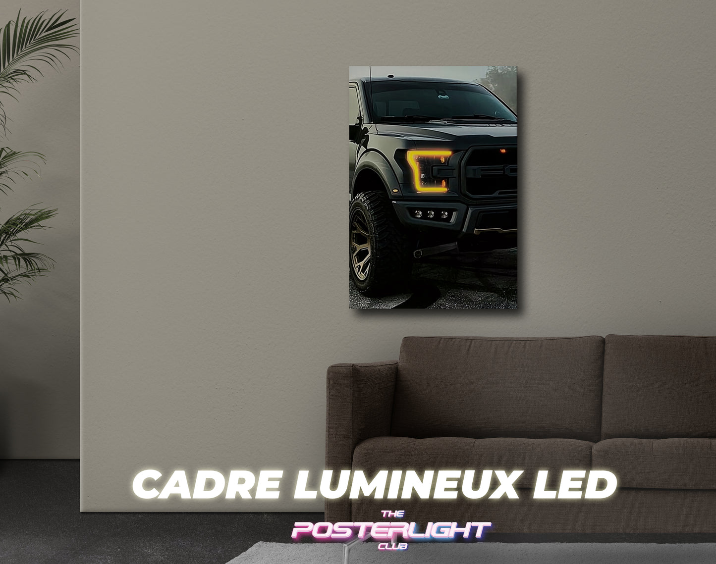 CADRE LUMINEUX LED 3D M