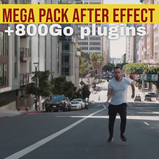 MEGA PACK EFTER EFFECT 800Go